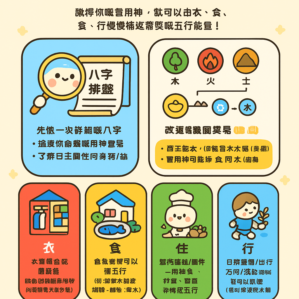 五行改運實用貼士